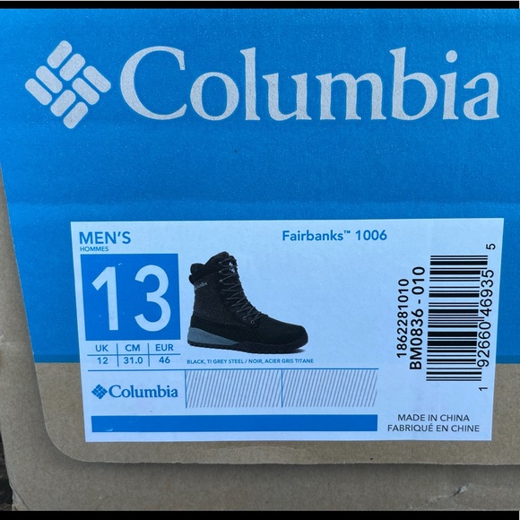 NEW  Columbia Men's Fairbanks 1006 Boots - Picture 16 of 16